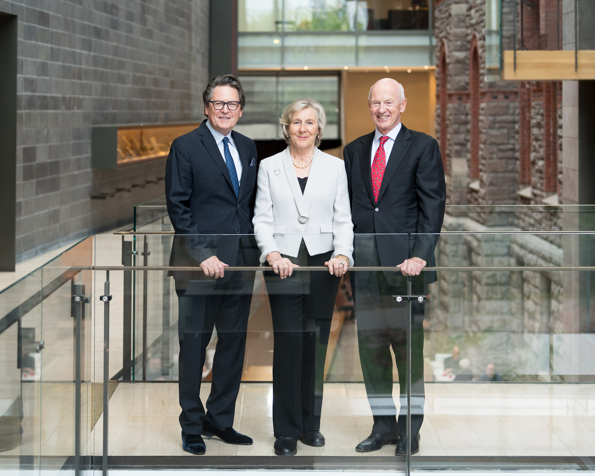 Dr. Peter Simon with Frances and Tim Price